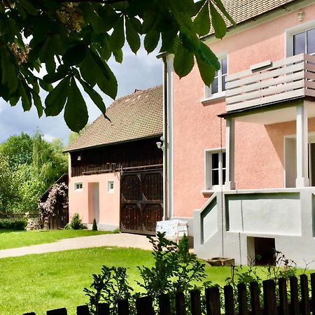 Landhaus Am Schloss Schnabelwaid Buitenkant foto