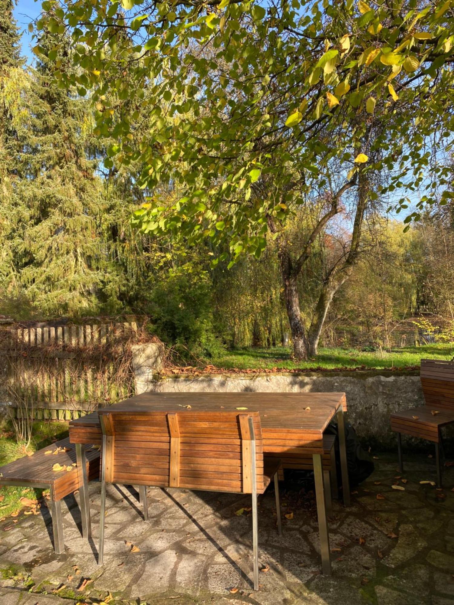 Landhaus Am Schloss Schnabelwaid Buitenkant foto