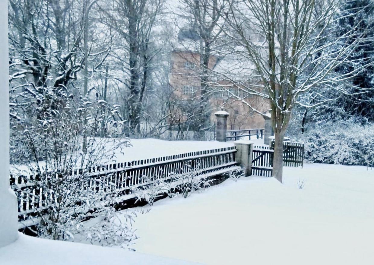 Landhaus Am Schloss Schnabelwaid Buitenkant foto