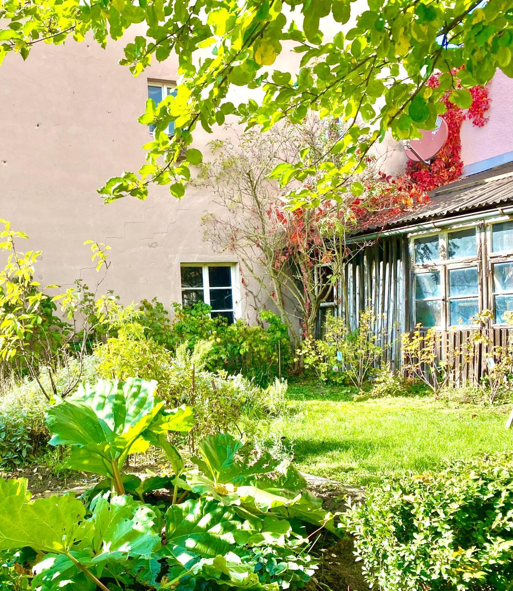 Landhaus Am Schloss Schnabelwaid Buitenkant foto