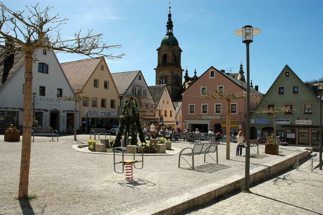Landhaus Am Schloss Schnabelwaid Buitenkant foto